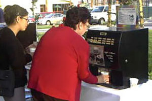 Coffee Services for catering, party supplier, caterers